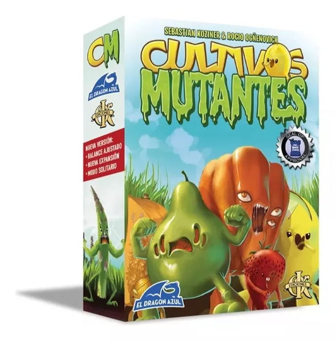 Mutant Crops Board Game – Strategy & Fun for 2-4 Players – Ages 8+ – 15-30 Min Playtime