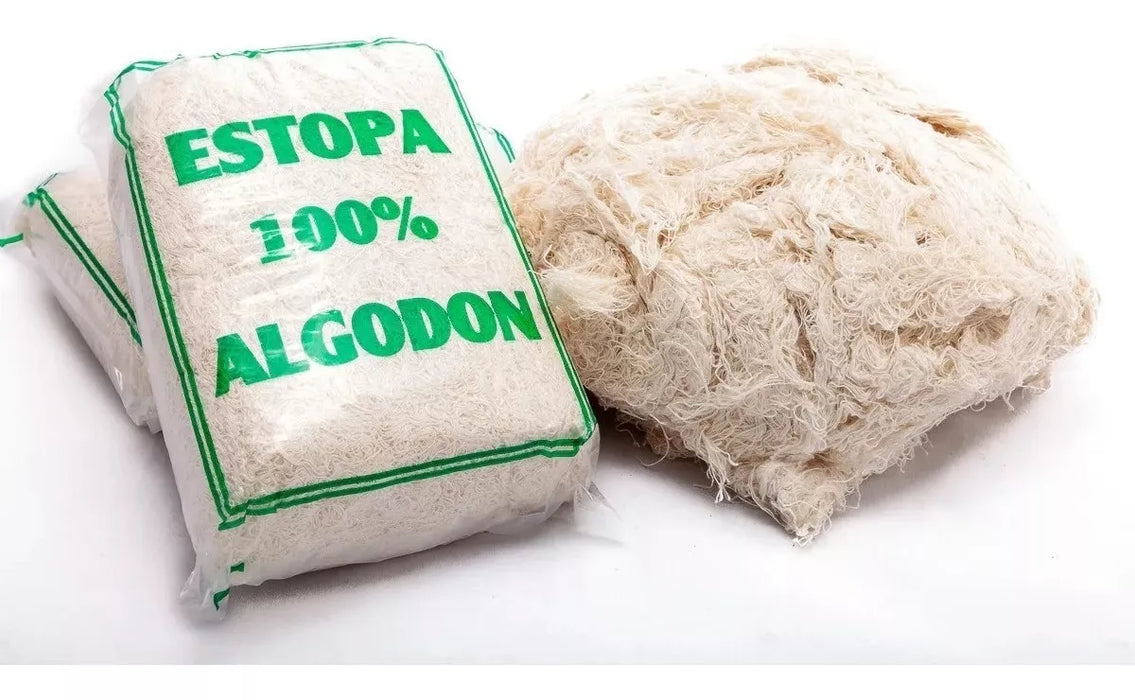Estopa Absorbent White Polishing Cotton - General Cleaning Essential for a Shiny Finish
