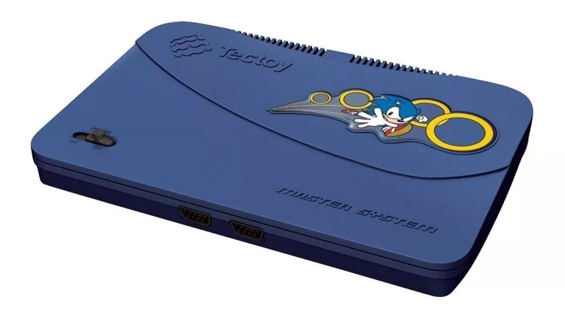 Tectoy Sega Master System Evolution Console – 2009 Blue Edition, 132 Built-in Games, Retro Gaming Experience