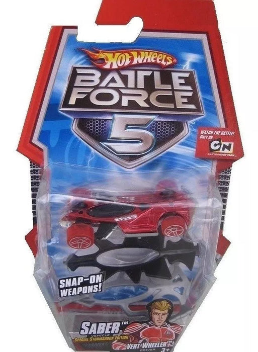 Hot Wheels Battle Force 5 Saber R7091 - Collector's Edition - Limited Stock - Must-Have for Fans