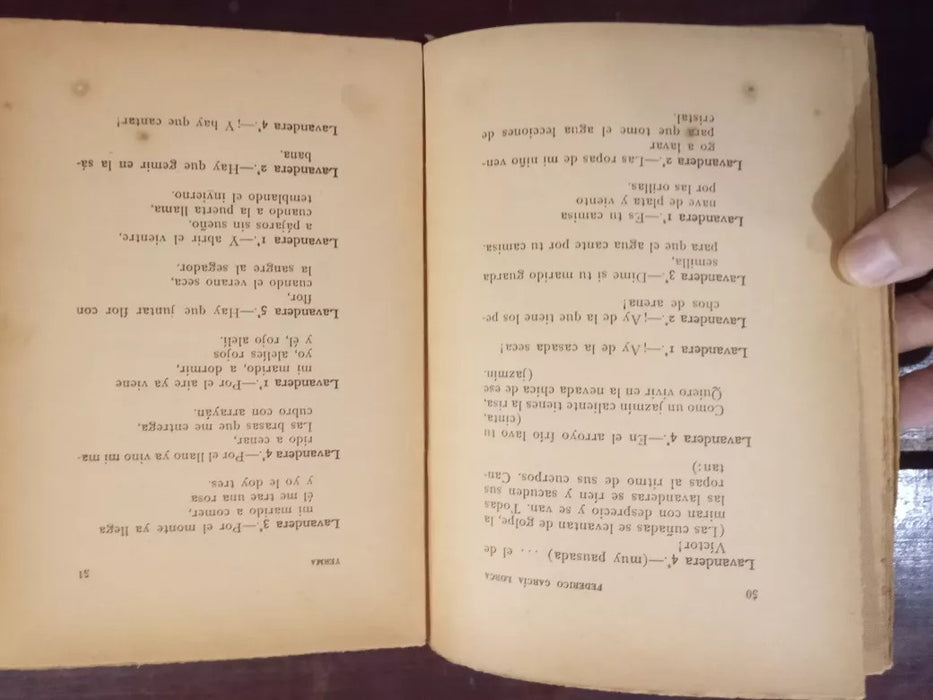 Editorial Anaconda Yerma by García Lorca – 1st Edition 1937 – Classic Spanish Play – Collectible Literature