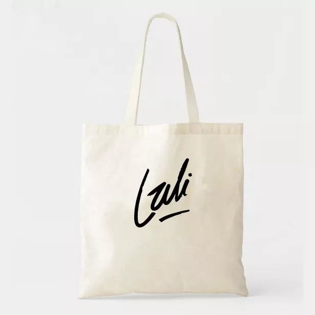 Elegante bolso de mano de algodón estampado Lali: bolso de compras perfecto para el uso diario