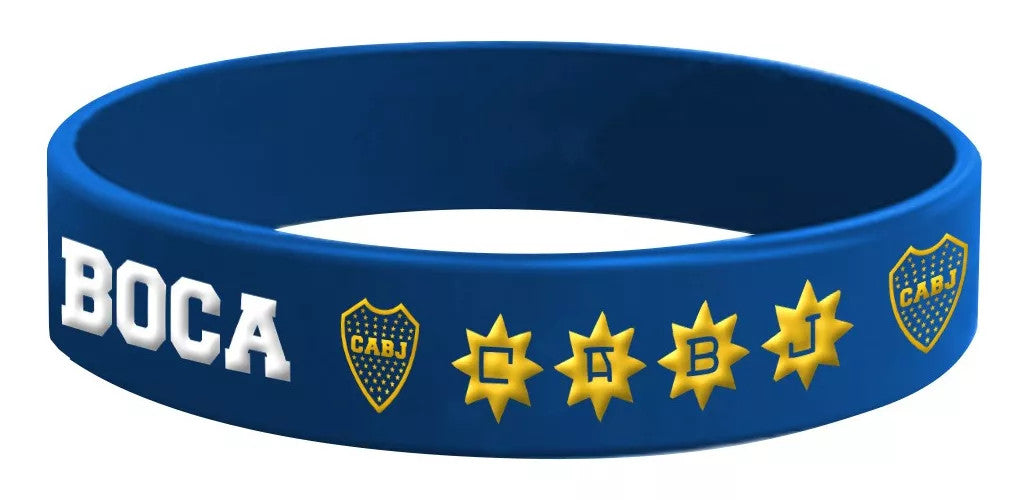 Boca Juniors Silicone Bracelet "La Mitad Más Uno" – Official CABJ Fan Wristband