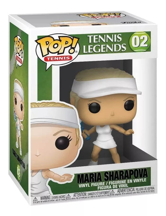 Figura coleccionable Funko Pop Tennis Legends Maria Sharapova - Perfecta para los fanáticos de los deportes