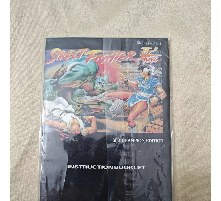 Cartucho Street Fighter 2 Turbo SNES - Copia del juego clásico para Super Nintendo