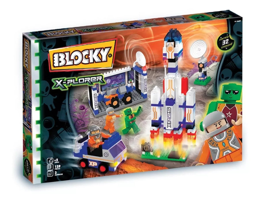 Set de Bloques Rasti Blocky X-Plorer Lanzamiento: 290 Piezas para Exploración Creativa
