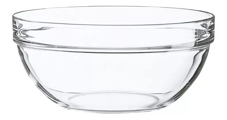 Bowl Ensaladera Apilable Arcoroc 23cm Glass Stackable Salad Bowl - Serveware Essential