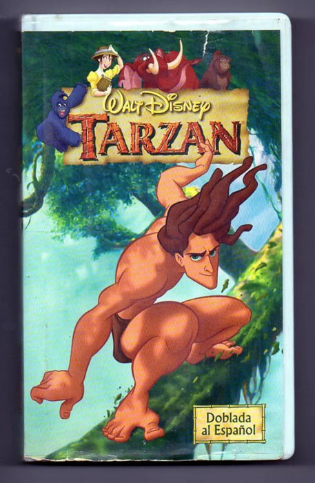 Película Tarzan  - Walt Disney's Tarzan VHS - Classic Animated Adventure Film