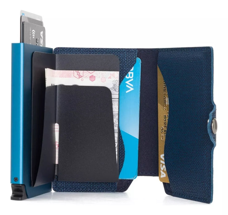Official CABJ Xeneize Blue RFID Wallet - Simple and Secure Licensed Boca Juniors Product by Kyma