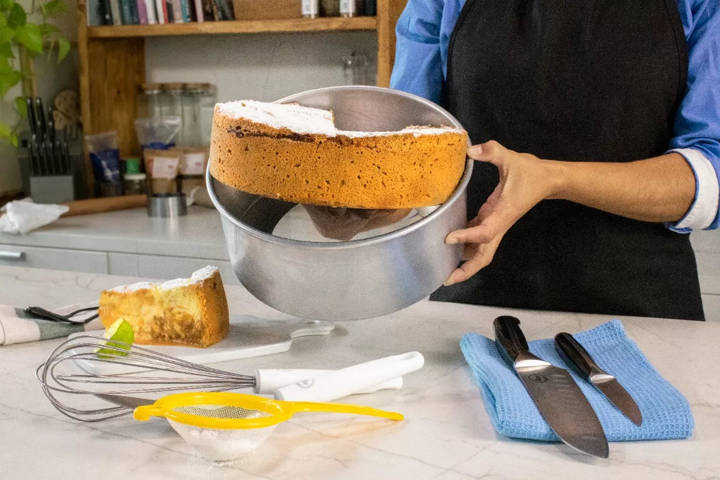 Ilko | Molde de Torta Desmontable 24 cm Aluminum Detachable Cake Mold - Perfect for Cakes and More, Baking Essential