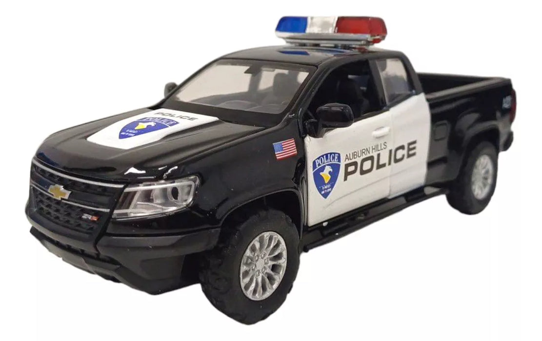 1:31 Scale Chevy Colorado ZR2 Police Diecast Model Car by MSZ - Collectible Vehicle