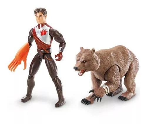 Max Steel Grizzly Attack Action Figure - Bunny Toys Exclusive