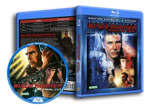 Blade Runner (1982) Subtitled - Blade Runner 2049 (2017) 2 Blu-ray Set