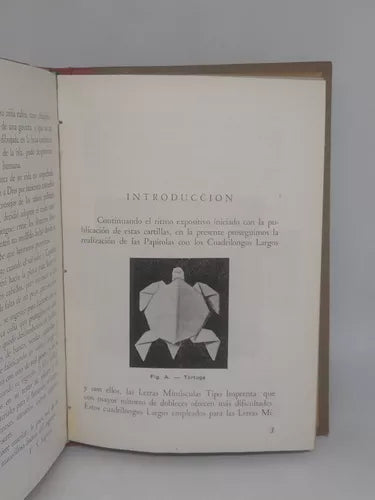 Papirolas Papiroflexia Elemental Manualidades de Papel by V. Solórzano Sagredo - Hardcover 1947