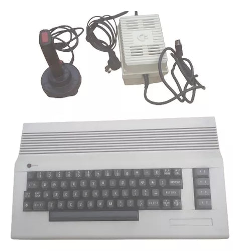 Commodore 64 C PC with Power Supply and Joystick - Excellent Condition, Vintage Collectible