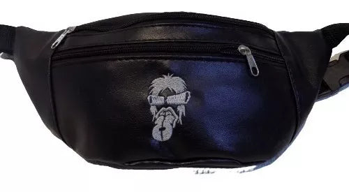 Riñonera La 25 Embroidered Leather Fanny Packs - Rock in Style with Iconic Argentinean Vibes