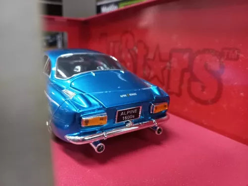 Maisto Renault Alpine 1600S Custom 1971 Model Car - 1:18 Scale Diecast Collectible - Metal & Plastic