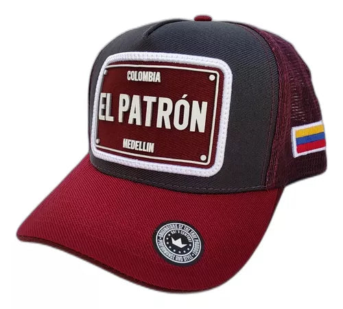 Gorra Pablo Escobar Colombia El Patron Hat - Authentic Colombian Souvenir