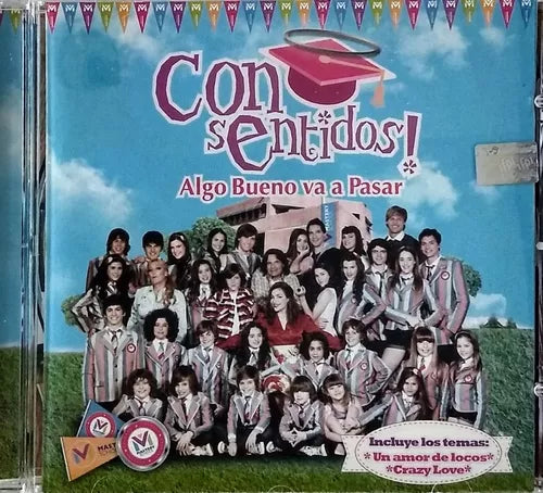 Consentidos CD "Algo Bueno Va A Pasar" - 2009 Sony Music Release, 10 Songs