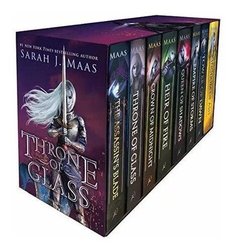 Bloomsbury YA Presents: Throne of Glass Box Set by Sarah J. Maas - Complete Collection