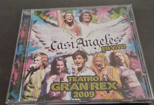 Casi Angeles CD En Vivo Teatro Gran Rex 2009 - 24 Songs, Sony Music Release
