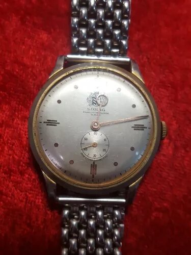 Sorag Cod 32803 Wrist Watch - Elegant Stainless Steel Timepiece