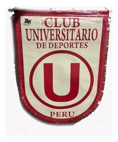 Club Universitario Peru Large Football Pennant - PVC Material with Fringes