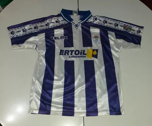 Kelme Recreativo de Huelva Soccer Jersey XS - Used, Good Condition