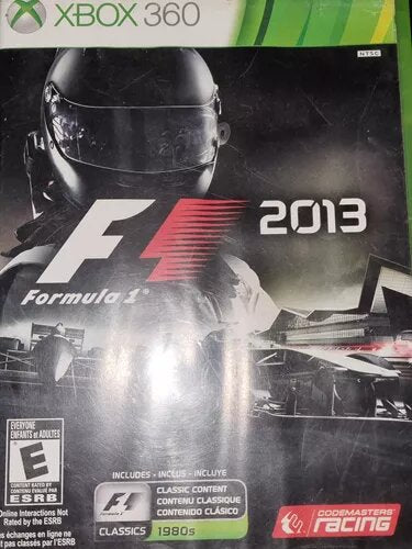 Xbox F1 2013 - Formula 1 Racing Game for Xbox 360