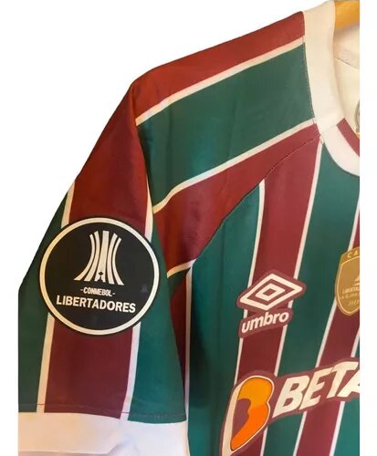 Fluminense 23/24 Shirt (Marcelo #12) - Authentic Libertadores Patches