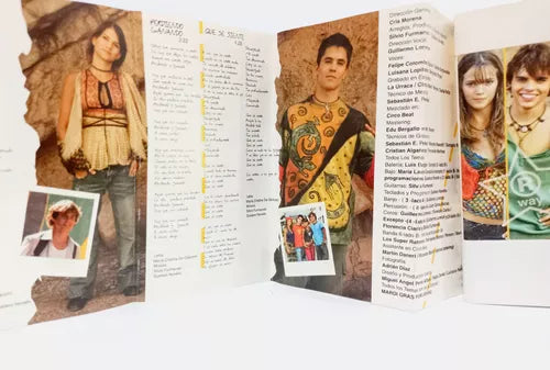 Erreway Casete "Memoria" - Vintage 2004 Argentine Rock Album by Sony Music, Rare Collector's Edition