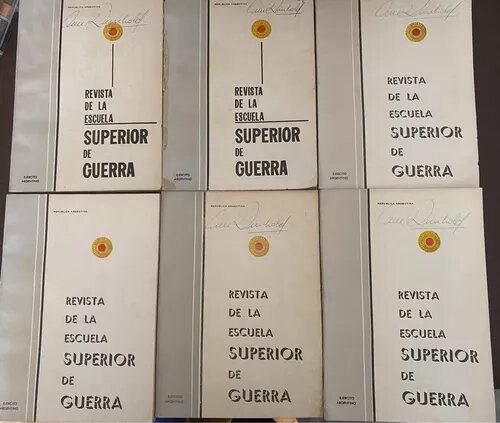 Magazines "Escuela Superior De Guerra"  - by ESG (6 count)