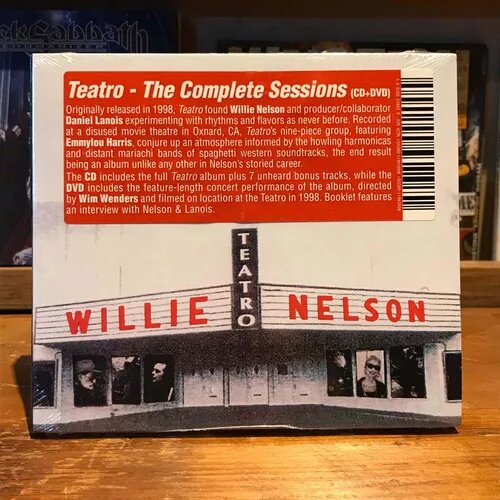 Willie Nelson Teatro: The Complete Sessions CD/DVD