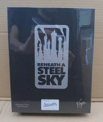Revolution Beneath A Steel Sky PC Game Original Big Box Sealed 1994 - Vintage Collectible