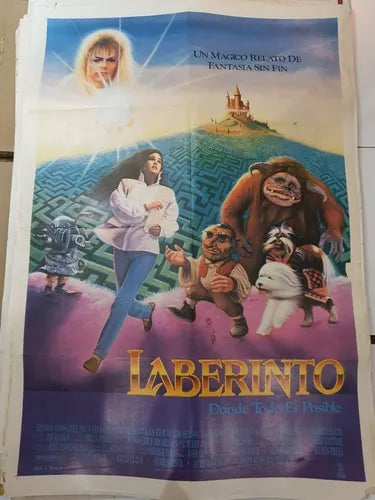 Original Movie Poster 1487-Labyrinth - Authentic Film Memorabilia