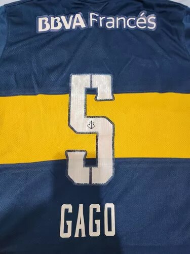Nike Boca Juniors 2014/15 Home Jersey - Game Fabric, Authentic GAGO #5
