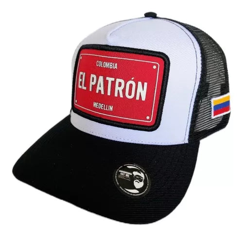 Gorra Pablo Escobar Colombia El Patron Hat - Authentic Colombian Souvenir