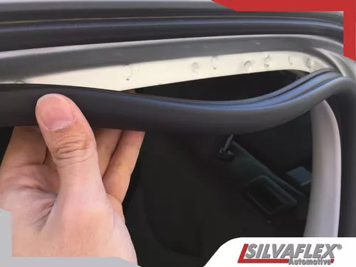Silvaflex Premium Door Seals for 2 Front Doors Peugeot 405 - Perfect Seal for Your Vehicle (2 count)