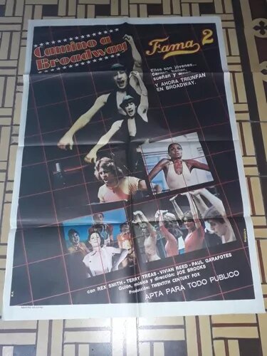 Cinema Poster FAME 2: Road to Broadway Rex Smith Terry Treas 901