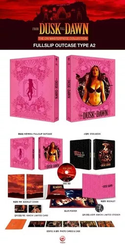 From Dusk Till Dawn Fullslip A2 Steelbook Blu-ray - Limited Edition Kimchidvd Exclusive