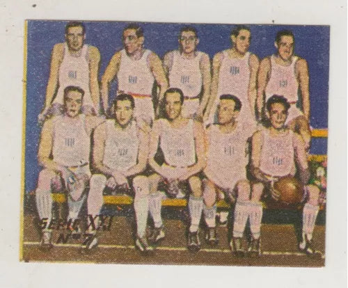 1932 Basketball Card Uruguay South American Champion 1930