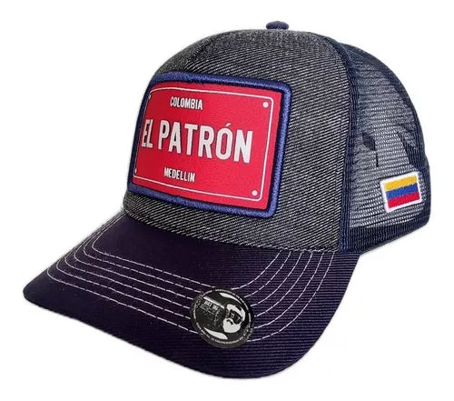 Gorra Pablo Escobar Colombia El Patron Hat - Authentic Colombian Souvenir