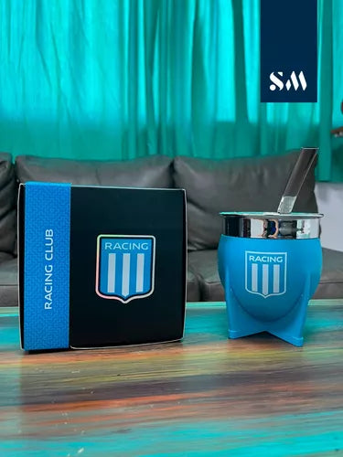 Mate Pampa XL Racing Club Official Licensed Argentine Soccer