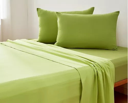 Amarelo Textil | Premium 1.5-Plaza Cotton Sheet Set - Luxurious Feel and Quality for Ultimate Comfort and Style
