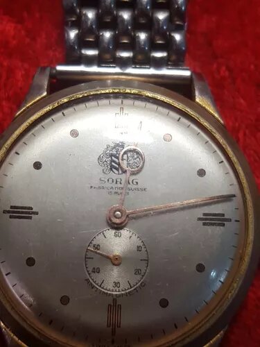 Sorag Cod 32803 Wrist Watch - Elegant Stainless Steel Timepiece