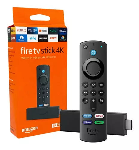 Amazon Fire TV Stick 4K 3rd Gen Voice Remote 8GB Black Streaming Media Player
