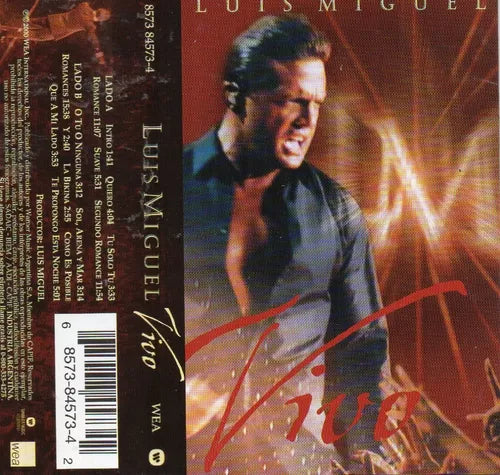 Luis Miguel Live Cassette