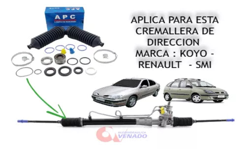 Kit Repair Rack for Renault Scenic - Megane 98+ (Koyo) | Hydraulic Steering