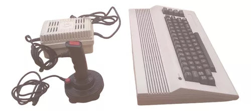 Commodore 64 C PC with Power Supply and Joystick - Excellent Condition, Vintage Collectible