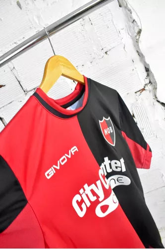 Givova Newell's Old Boys 2023 Home Jersey - Official Liga Profesional Match Shirt - Men's Authentic Soccer Kit